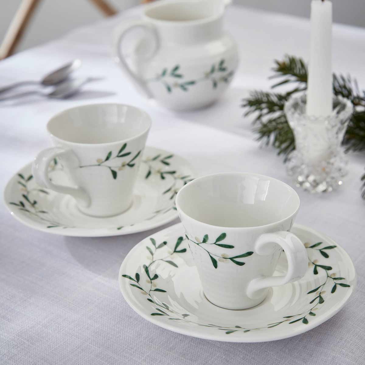 Sophie Conran Mistletoe Espresso Cups Set image number null